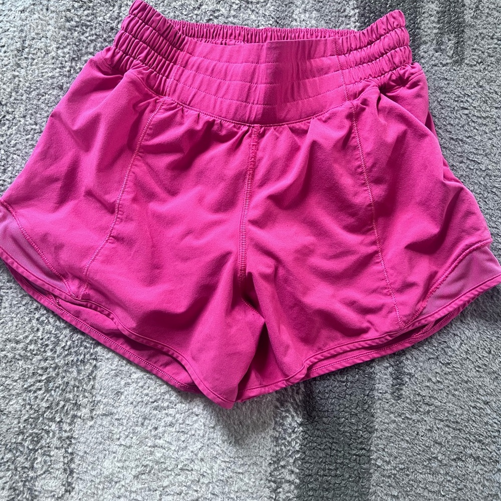 lululemon athletica Fuchsia Athletic Shorts